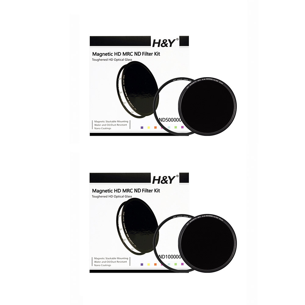 HNY HD MRC IR ND50만+ND100만 갯골 장노출 마그네틱필터 세트 95mm - 상품 이미지