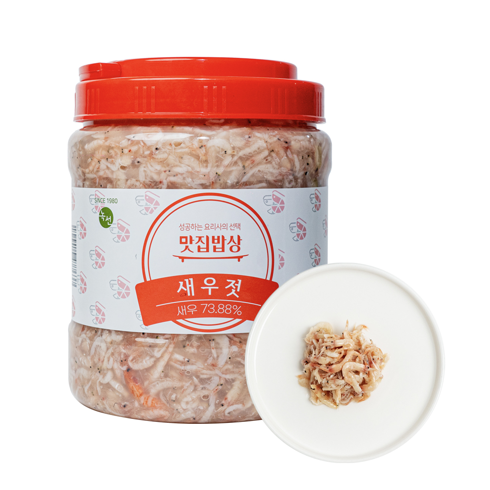 곰테이블 맛집밥상 대용량 새우젓 2kg - 상세 이미지 3