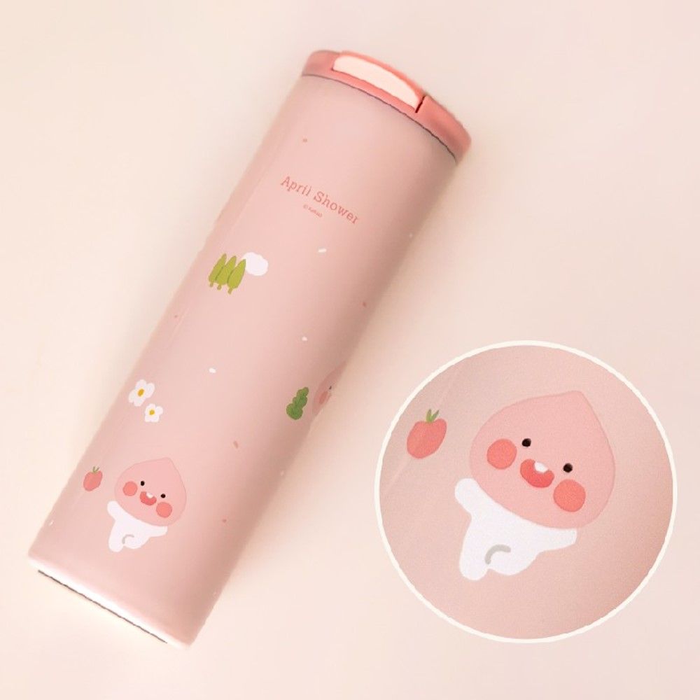 어피치 텀블러 스텐 보냉 보온 카카오 굿즈 550ml 이미지 6
