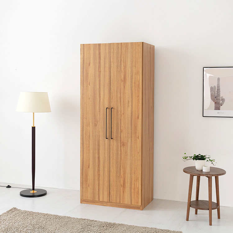 미란스 좁은 2문 옷장 WRM19480 790x500x1940mm, 2단, 캄포어베니어 3196.0939 이미지 7