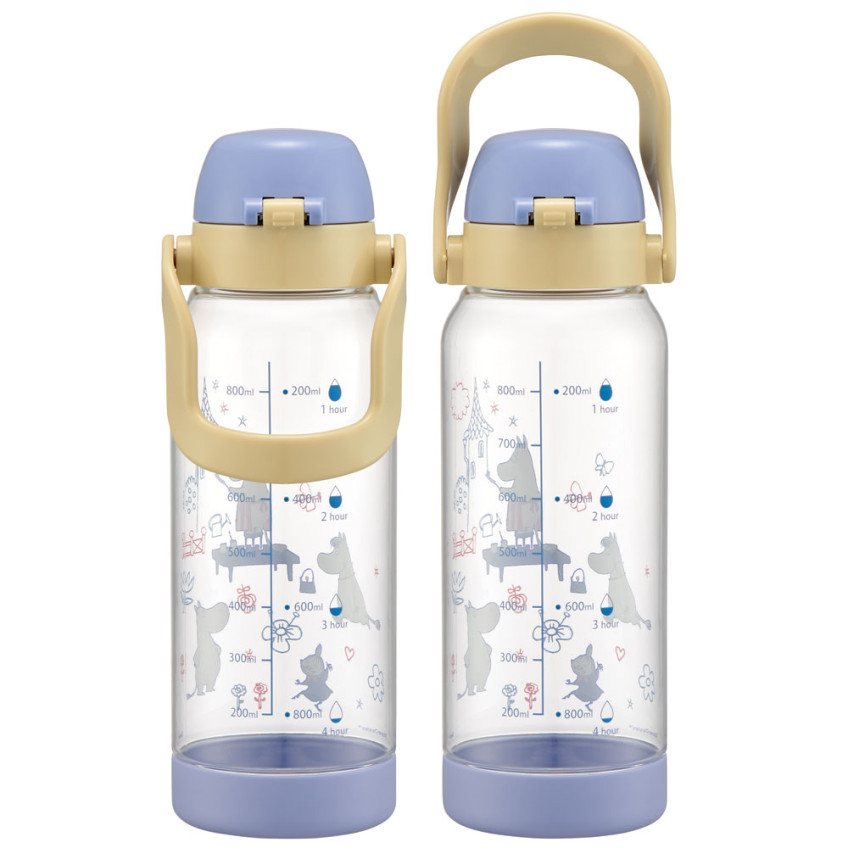 [발주상품 2~4 영업일 후 발송예정] 스케이터 무민 페이트 캐릭터 드링크 마커 보틀 1000ml PDMK10 - 주방·식기 - 하카타몰