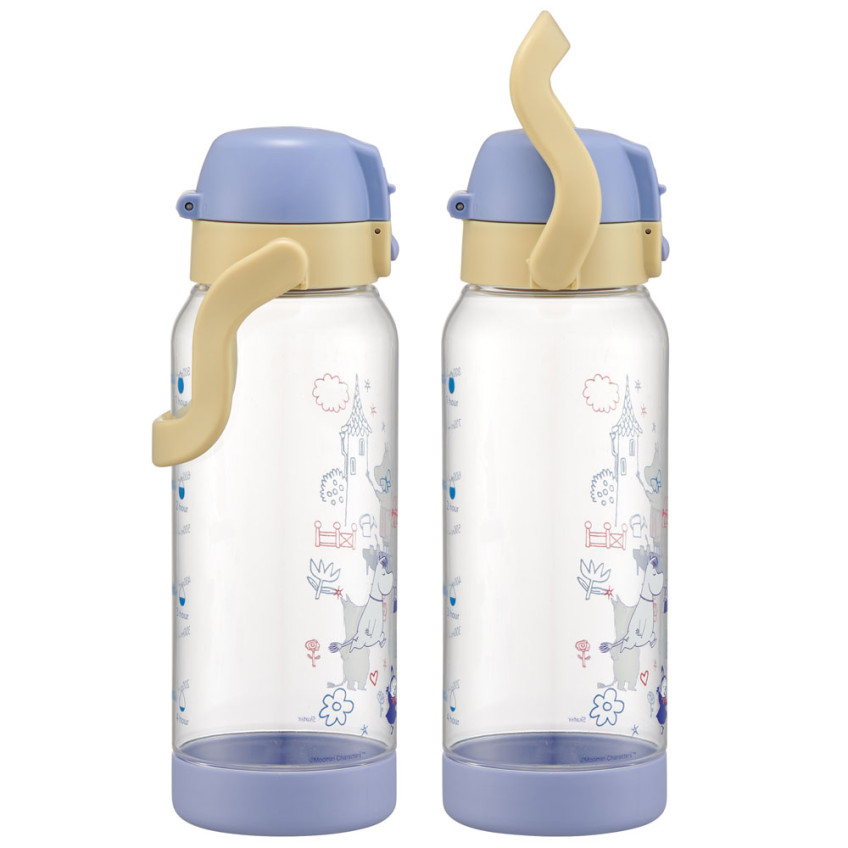 [발주상품 2~4 영업일 후 발송예정] 스케이터 무민 페이트 캐릭터 드링크 마커 보틀 1000ml PDMK10 - 주방·식기 - 하카타몰