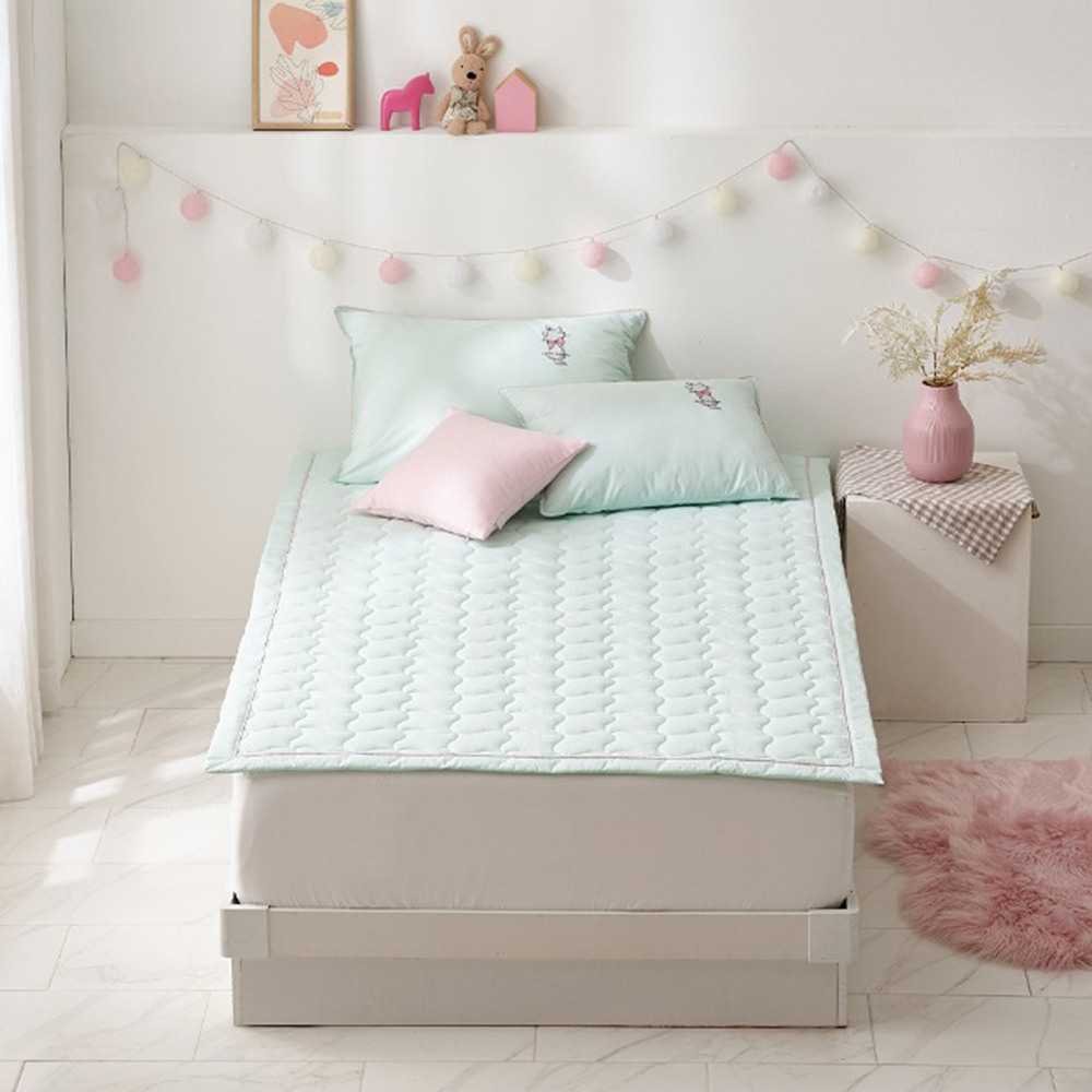 레노마홈 고밀도 워싱 면 100% 파스텔 워싱 양면패드 라이트그린,핑크,옐로우