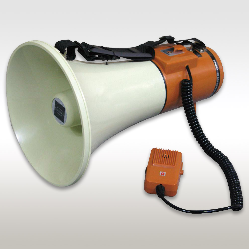 아폴로 메가폰 PA-535BSW 호루라기 싸이렌 마이크