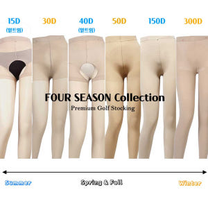 여성 골프스타킹 레깅스 타이즈 보정 자외선차단 살색 고리형 기모 밑트임 ... 운동러 솔직 후기 | 실사용 리뷰 - 상품 이미지 2