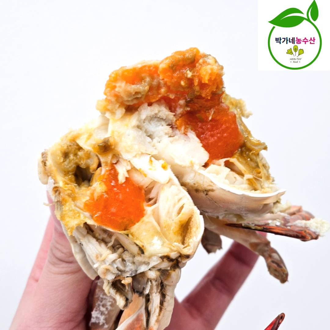 국내산 제철 생물 알배기 암꽃게 1kg (4-6미) - 상세 이미지 2