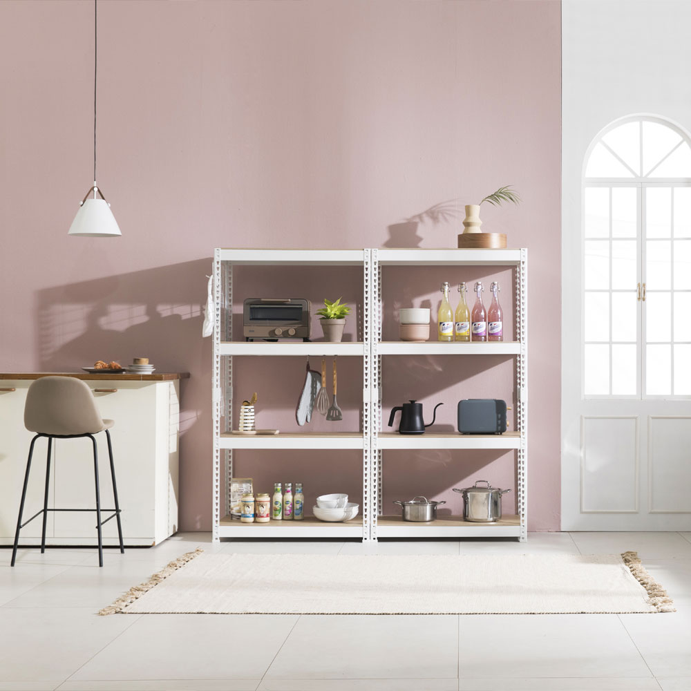 스피드랙 철제선반 베란다 창고 펜트리 400400750 5단