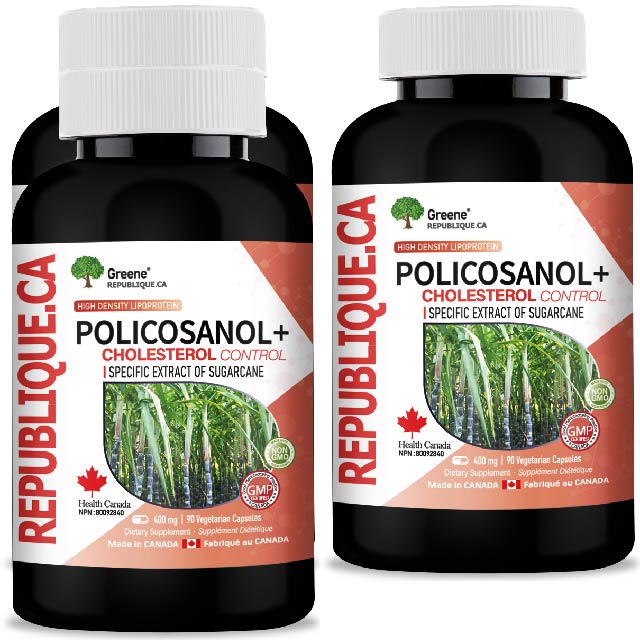 캐나다 폴리코사놀 그린리퍼블릭 400mg 90 식물성 캡슐 쿠바산 사탕수수왁스 알코올 이미지 8