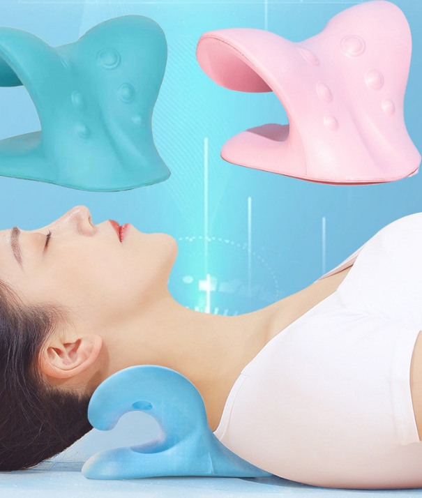 목편한경추베개 자세교정 숙면 목이편한 지압 기능성 - 상품 이미지