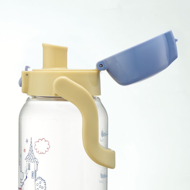 [발주상품 2~4 영업일 후 발송예정] 스케이터 무민 페이트 캐릭터 드링크 마커 보틀 1000ml PDMK10 - 주방·식기 - 하카타몰