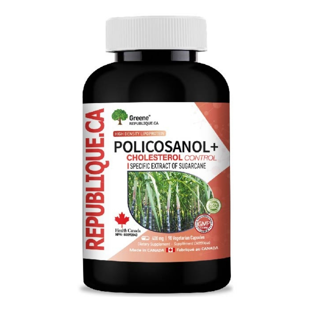캐나다 폴리코사놀 그린리퍼블릭 400mg 90 식물성 캡슐 쿠바산 사탕수수왁스 알코올 - 상세 이미지 5