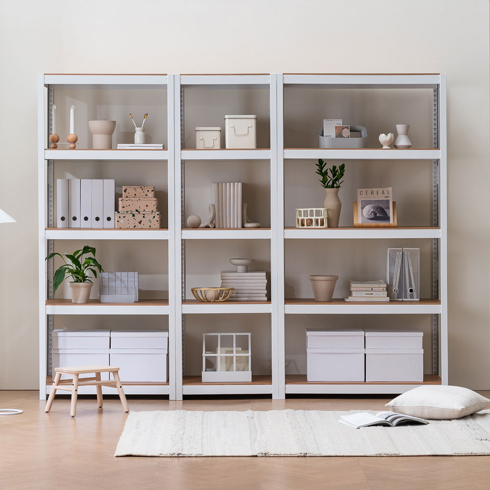 선반 수납선반 다용도 팬트리 모듈 거실 선반장 홈던트하우스 300x300x600 2단