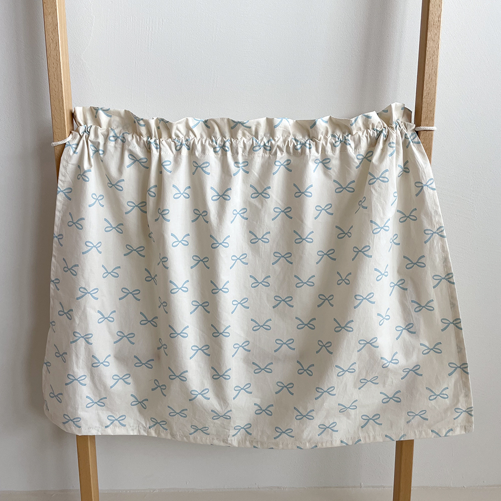 올포홈 리본 차량 커튼 블루 햇빛가리개 차박 자동차 차량용 선쉐이드 아기