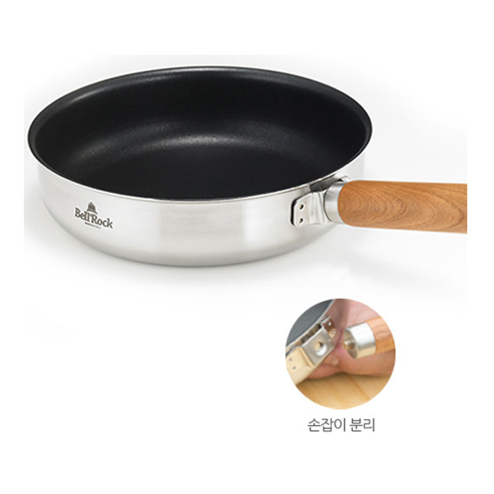 벨락 프라이팬 코팅 캠핑후라이팬 휴대용 24cm