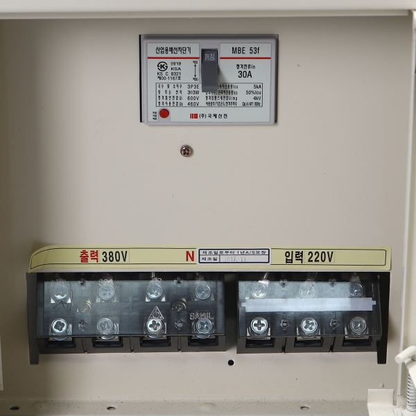 슬림형 공업용 건식 변압기 15KVA 승압 트랜스 220V-380V 한일오디세이 이미지 6
