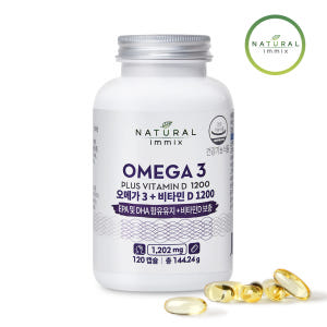 고함량 오메가3 비타민D 1200mg (4개월분) 오메가3 지방산 120... 맛있게 먹은 솔직 후기 - 상품 이미지 2