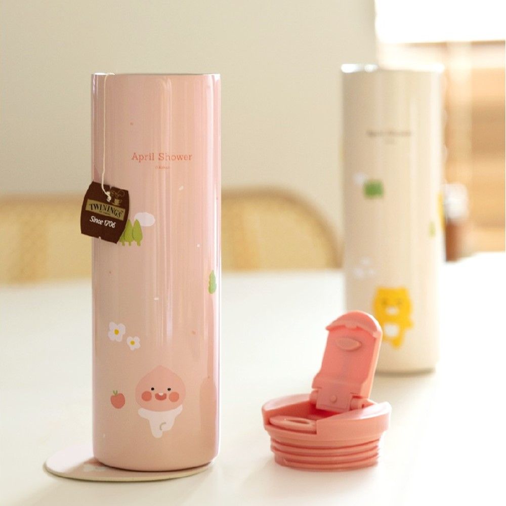 어피치 텀블러 스텐 보냉 보온 카카오 굿즈 550ml 이미지 7