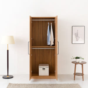 미란스 좁은 2문 옷장 WRM19480 790x500x1940mm, 2단... 솔직 후기 | 실제 배치 사진 포함 - 상품 이미지 3