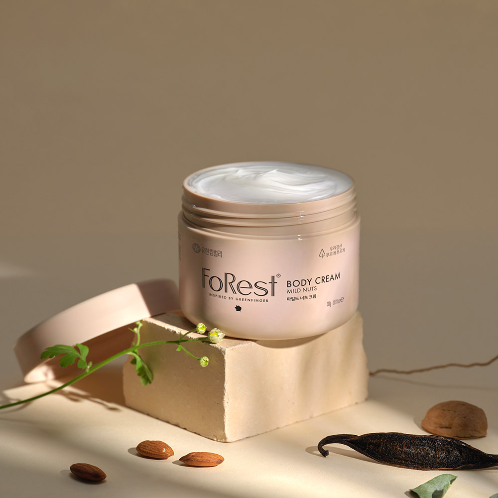 NEW 포레스트 마일드너츠 크림 300g 대용량 고보습케어 건성 크림 - 상세 이미지 5