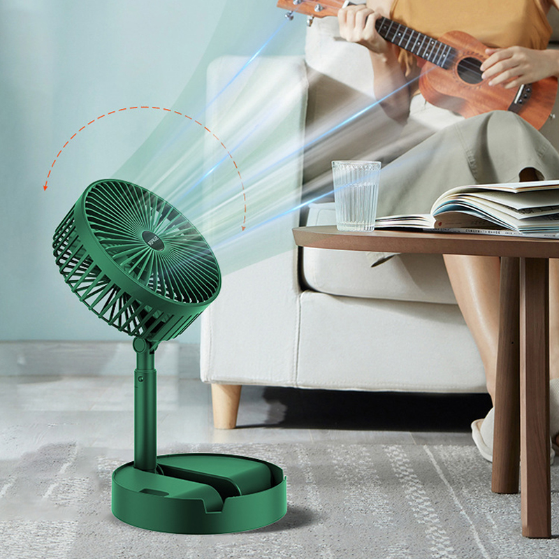 1+1 접이식 탁상용선풍기 USB 무선 캠핑 소형 선풍기