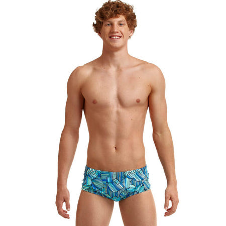 Funky Trunks [해외]펑키트렁크 랜드 그랩 숏사각 트렁크 수영복 Funky Trunks - Land Grab - Mens Classic Trunks