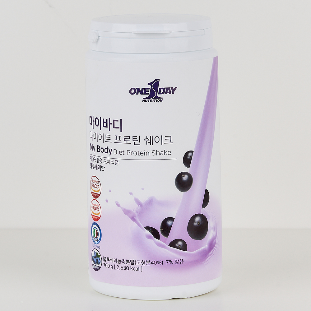 마이바디 FMD 단기간 남자여자 다이어트 엘카르니틴 단백질쉐이크 블루베리맛700g - 상세 이미지 2