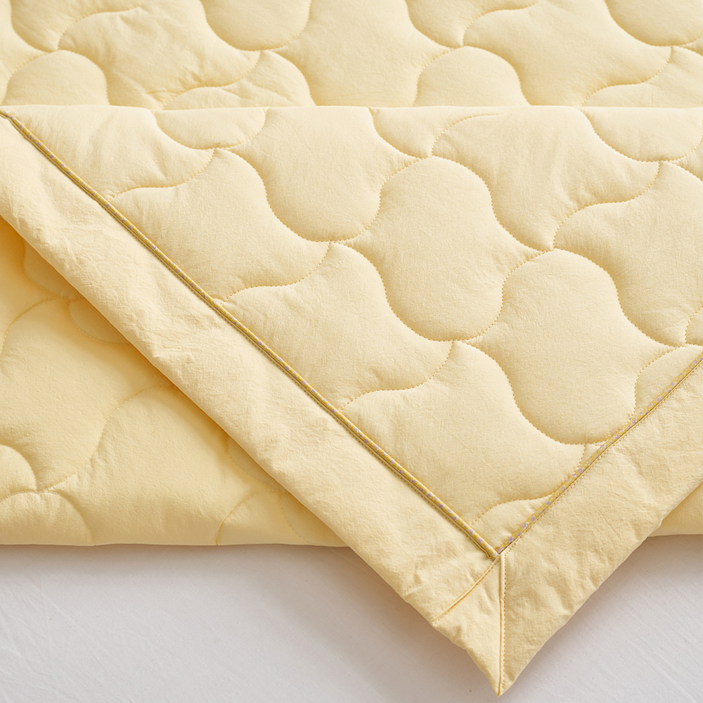 레노마홈 고밀도 워싱 면 100% 파스텔 워싱 양면패드 라이트그린,핑크,옐로우