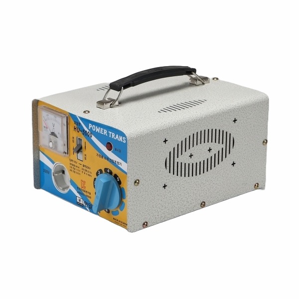 가정용 변압기 5000VA 승압 트랜스 HU-5000 110V-220V 소형 도란스 해외 가전제품 전압 변환 한일파워 - 상품 이미지
