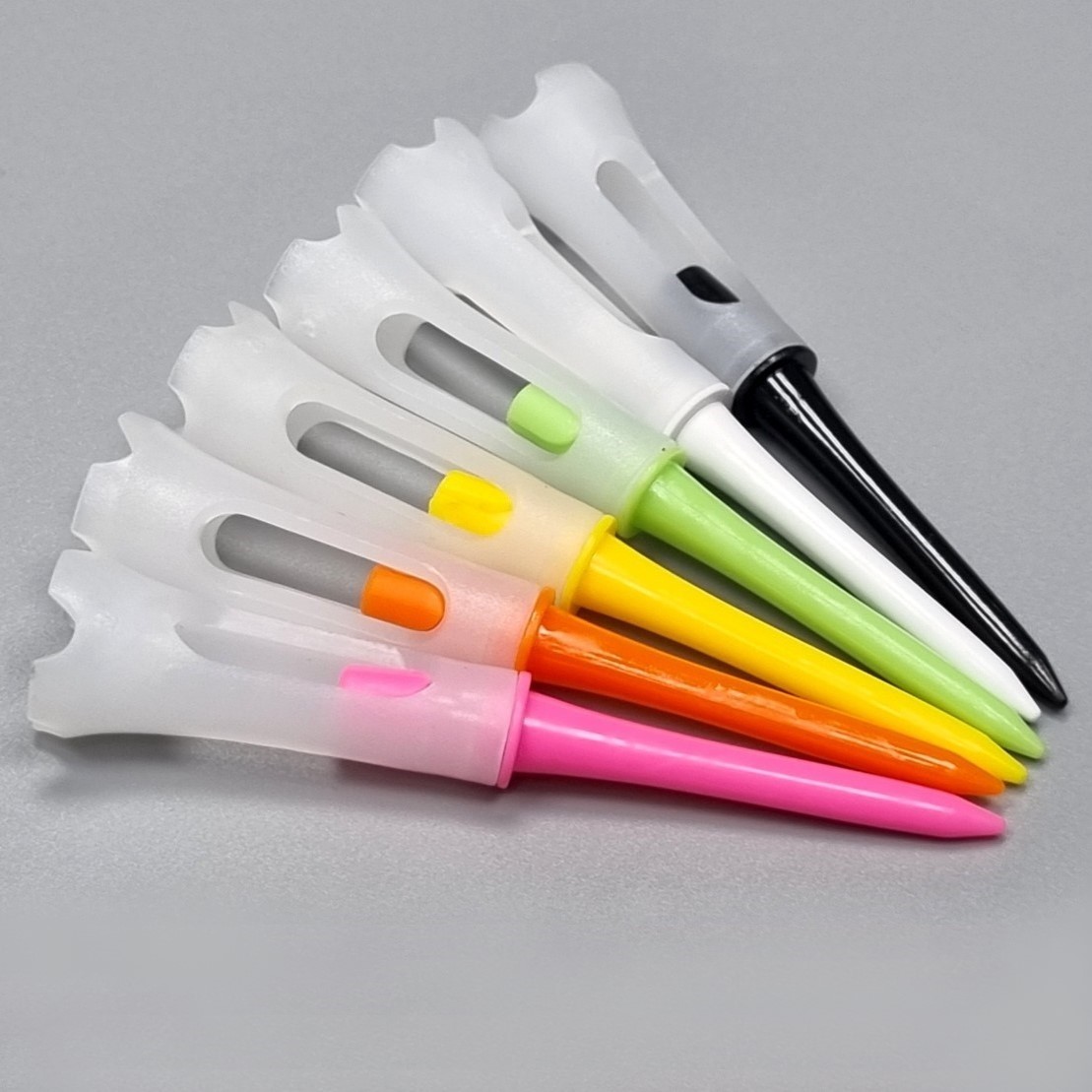 더블 레이어 골프티 꽂이 드라이버 티샷 골프핀 10 제품 이미지