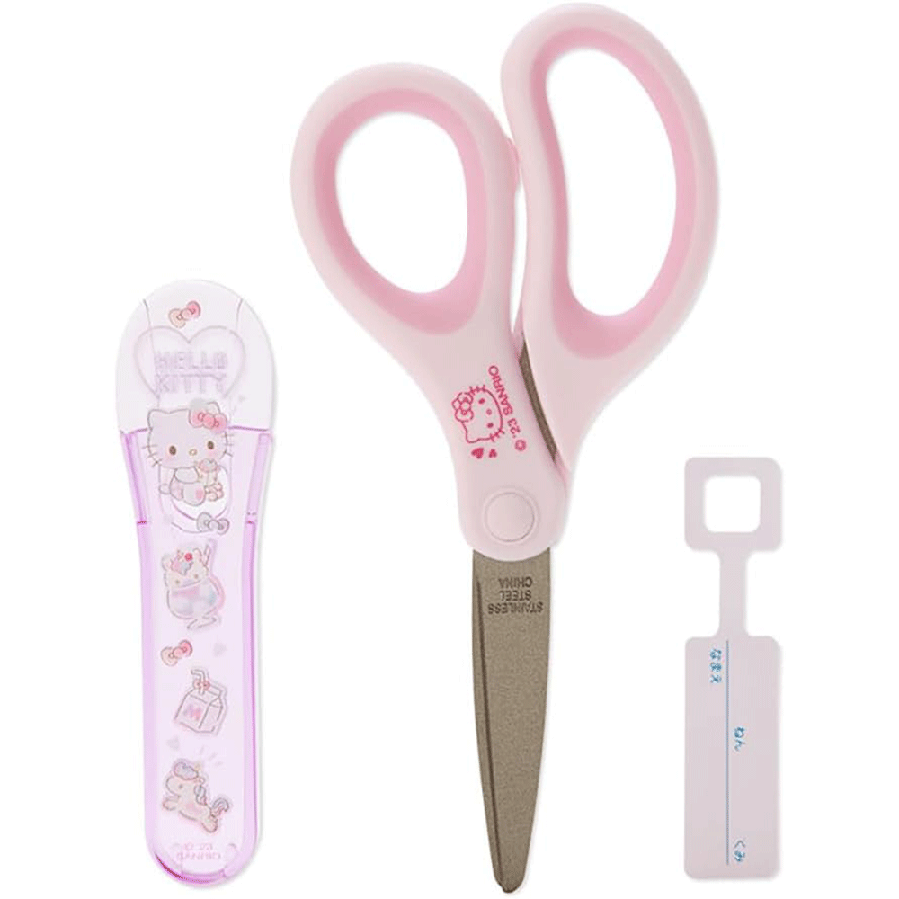 산리오 캐릭터즈 어린이 학습용 가위 문구 가위