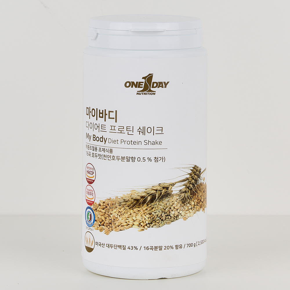 마이바디 식사대용 단백질 다이어트 프로틴 쉐이크 16곡호두맛700g - 상세 이미지 2
