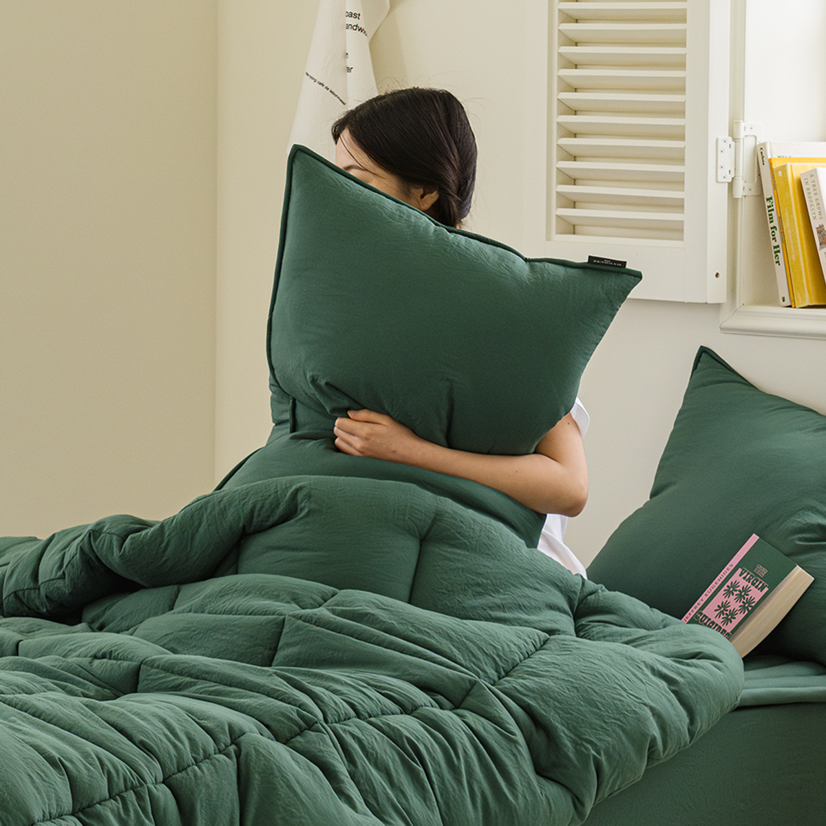 먼지없는 차렵이불 알러지케어 겨울이불 침구 이불 베개세트 SS