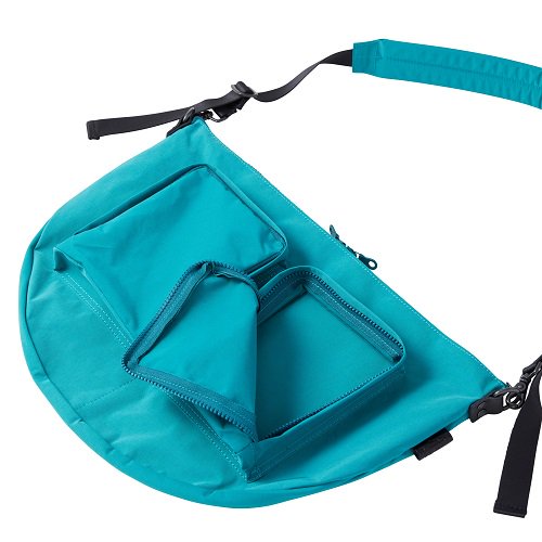 아미아칼바 AMIACALVA 바디백 숄더백 NC CLOTH BODYBAG 블루그린 - 상세 이미지 3