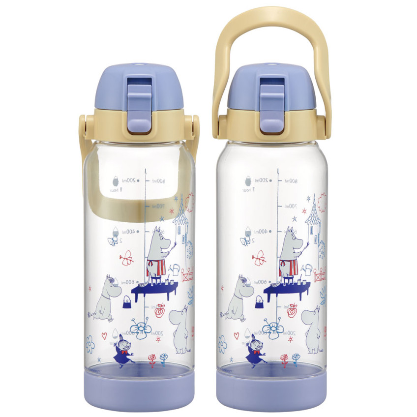 [발주상품 2~4 영업일 후 발송예정] 스케이터 무민 페이트 캐릭터 드링크 마커 보틀 1000ml PDMK10 - 주방·식기 - 하카타몰
