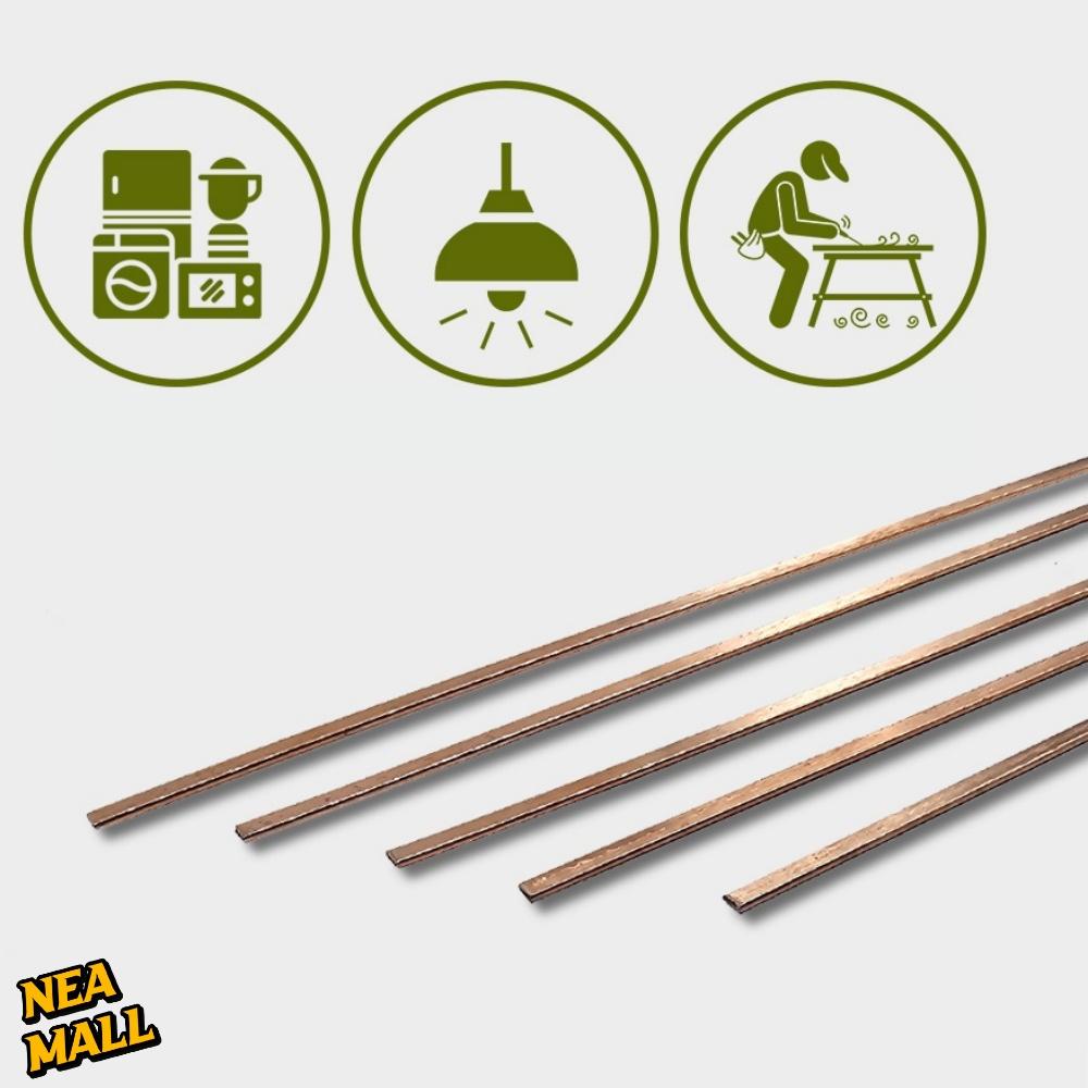 100개 구리바 동 막대 구리 막대 플레이트바 동부스바 금속