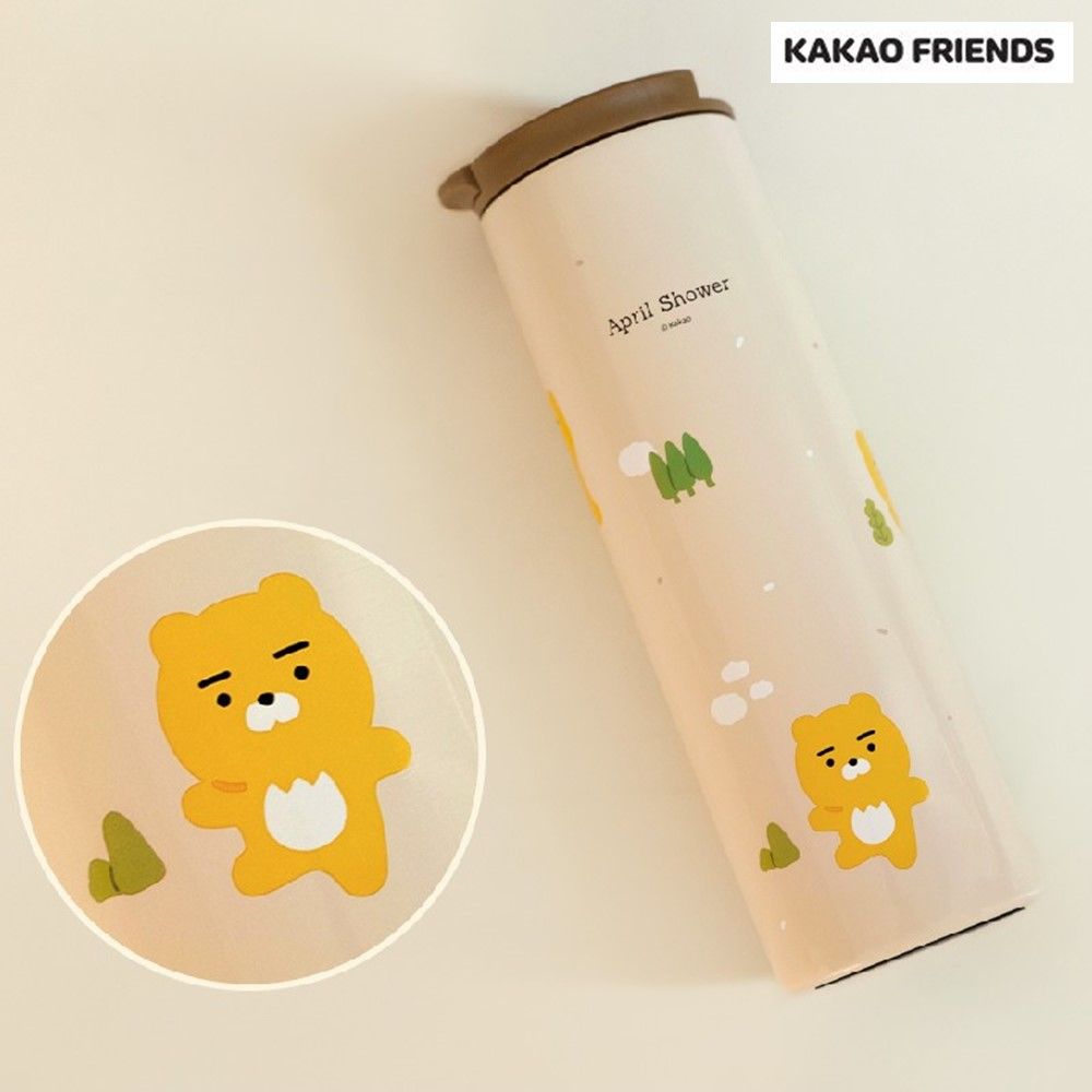 어피치 텀블러 스텐 보냉 보온 카카오 굿즈 550ml - 상세 이미지 5
