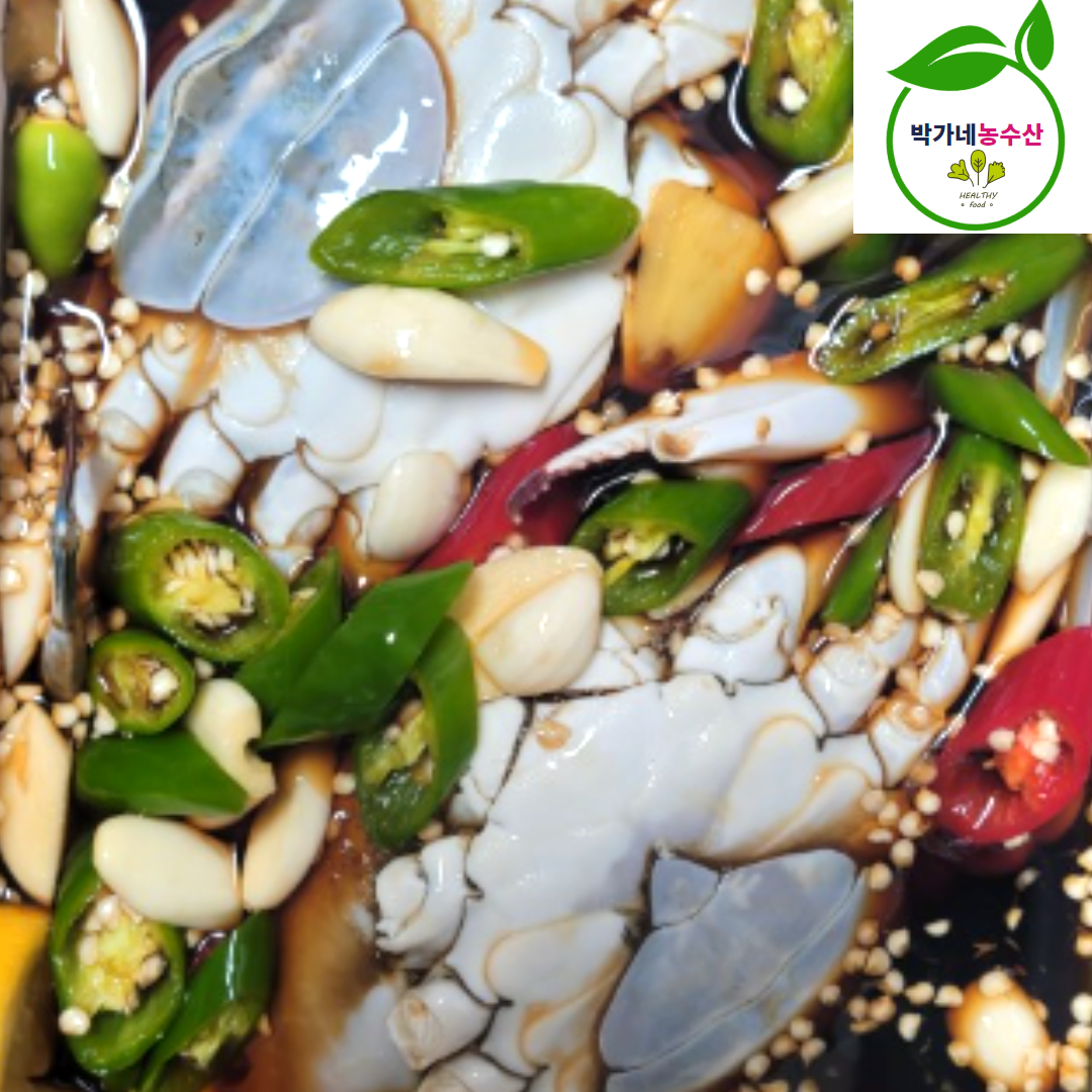국내산 제철 생물 알배기 암꽃게 1kg (4-6미) 이미지 8
