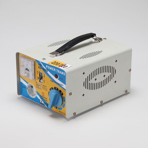 가정용 소형 변압기 HU-5000 5000VA 220V 오도 오토트랜스 한일파워 - 상세 이미지 2