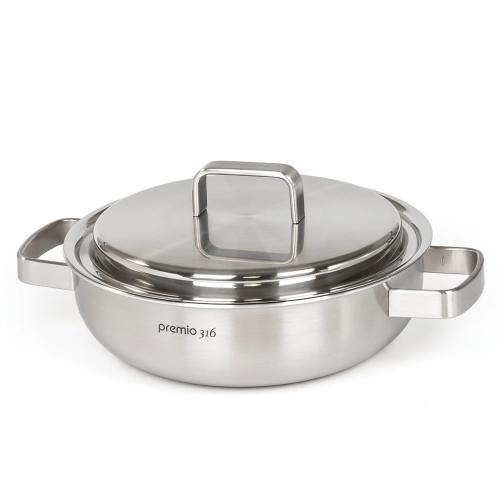 키친아트 프리미오올스텐 통5중 전골냄비 24CM - 상세 이미지 4
