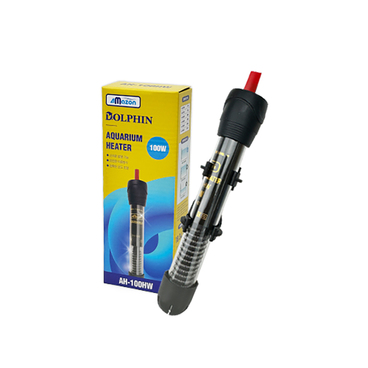 [초록끈] 돌핀 아쿠아리움 유리관히터 AH-100HW