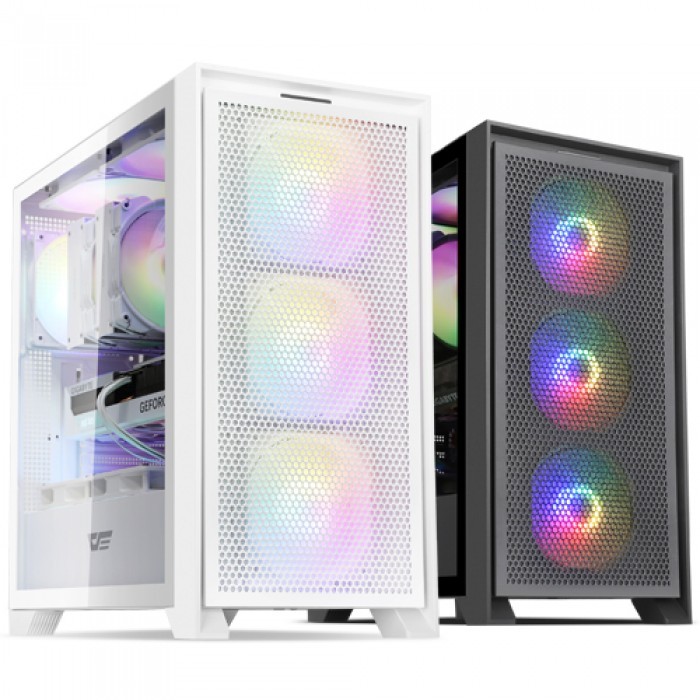 darkFlash DRX70 MESH RGB 강화유리 (블랙) : 컴퓨터연구소