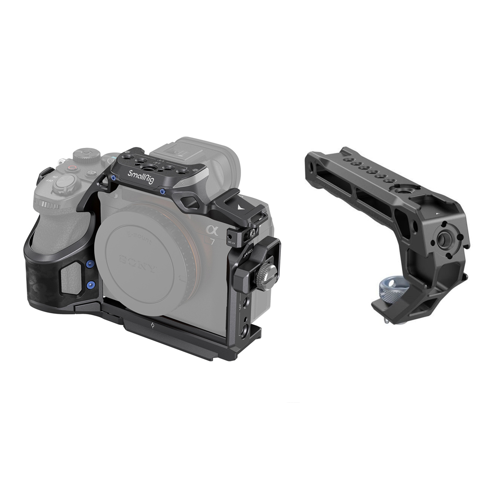 스몰리그 소니 A7R5/A7M4/A7S3 코뿔소 케이지 ARRI 로케이팅 탑핸들 키트 4308+3765 - 상품 이미지