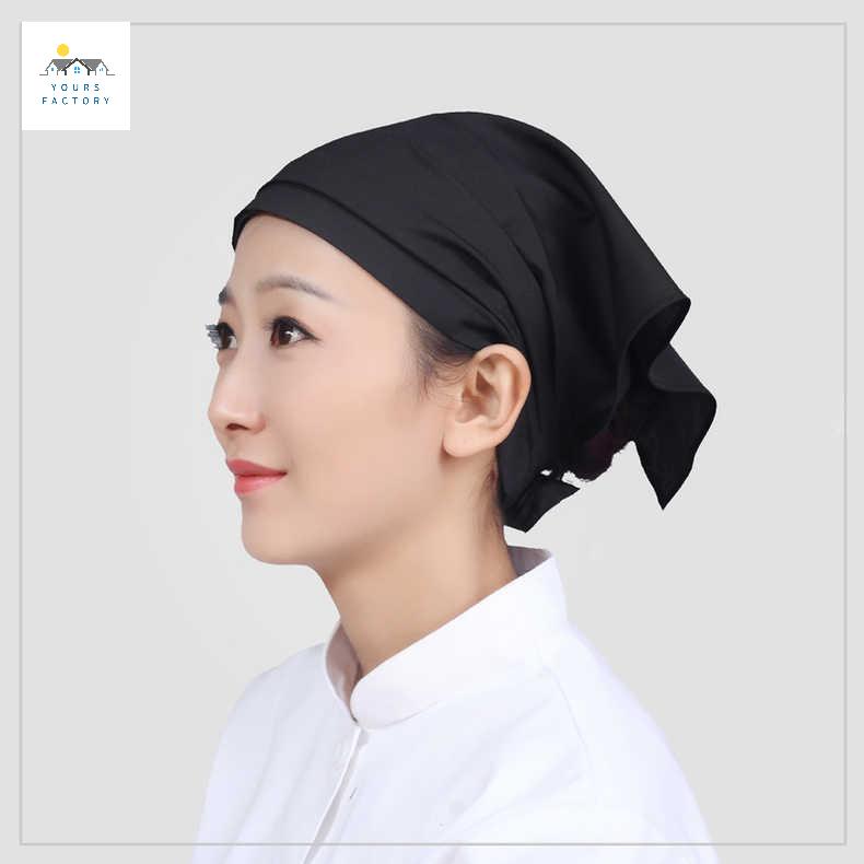 요리사모자 위생모 만드는법 두건 레스토랑 김수미 남성 머리두건 여성 위생 삼각형 조리 주방 - 상세 이미지 4