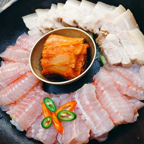 알싸한 국내산 흑산홍어회 250g 강도 강 - 상세 이미지 3
