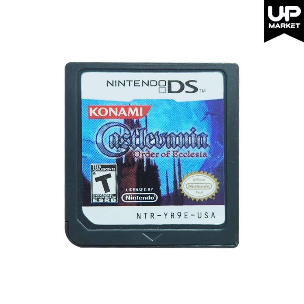 [알칩]닌텐도DS 캐슬바니아 오더 오브 에클레시아 북미판 영어 칩 팩 NDS 2DS 3DS - 상품 이미지