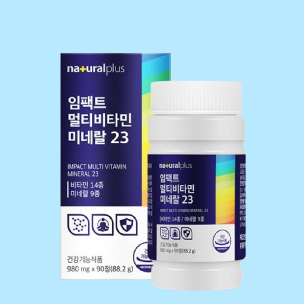 내츄럴플러스 고함량 종합 멀티비타민 미네랄 3개월분 - 메인 이미지
