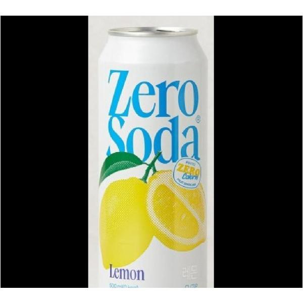 CLOOP제로소다 레몬 캔 이그니스 500ML x 24EA : 마켓펀치