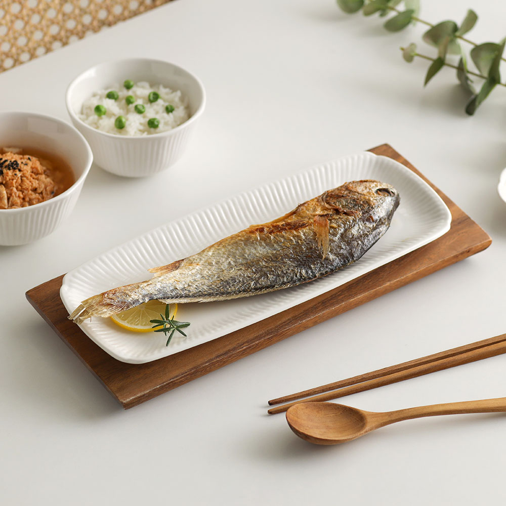 윤도자기 순백 화이트 국산 6인 그릇세트 37P 신혼식기