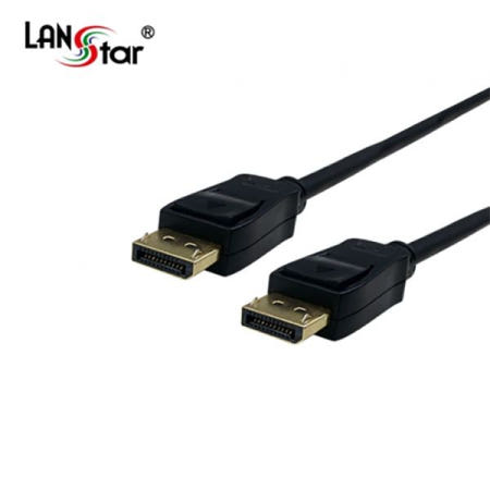 라인업시스템 LANstar DisplayPort 1.2 (디스플레이포트) 케이블 (LS-DP12MM, 5m)