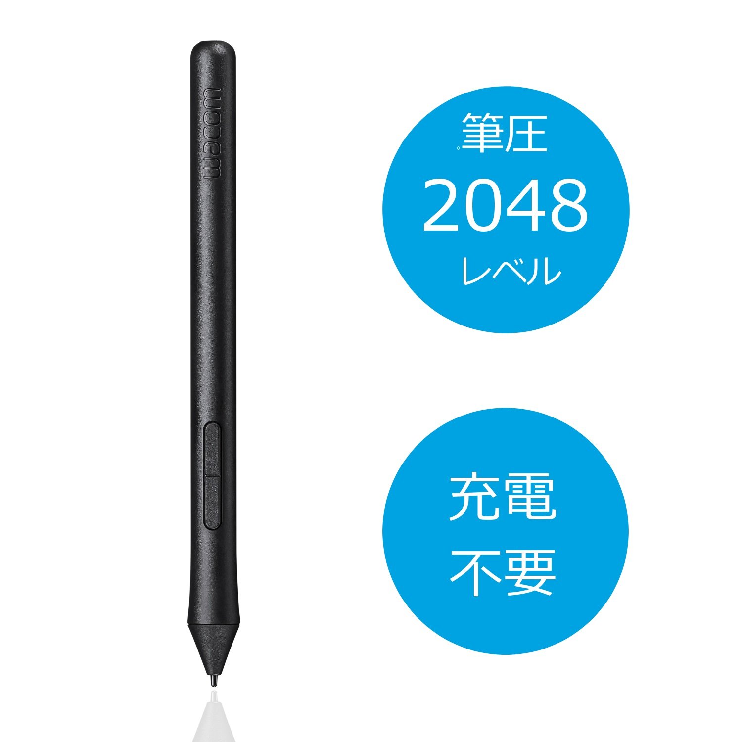 와콤 Wacom Intuos Draw 펜 태블릿 그림 민트 블루 CTL-490 B0 - 상세 이미지 2